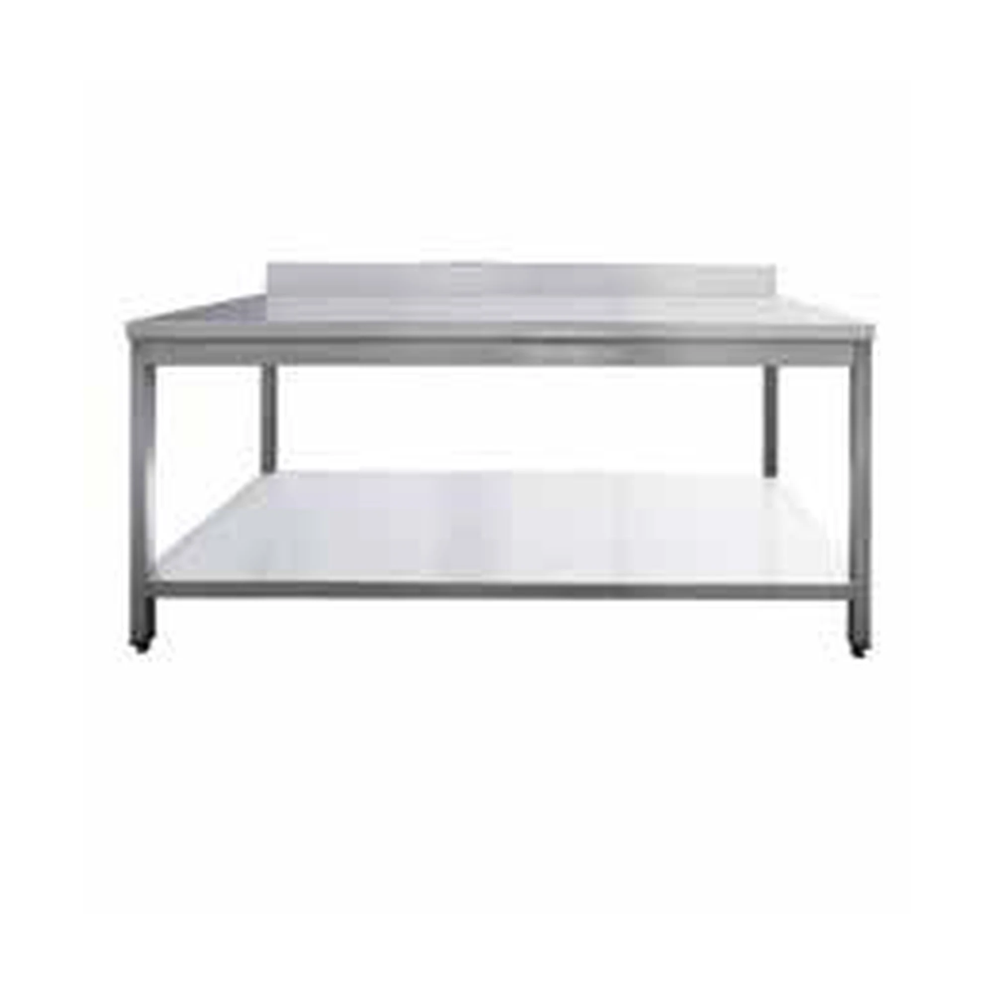 Stainless steel work tables and storage equipment